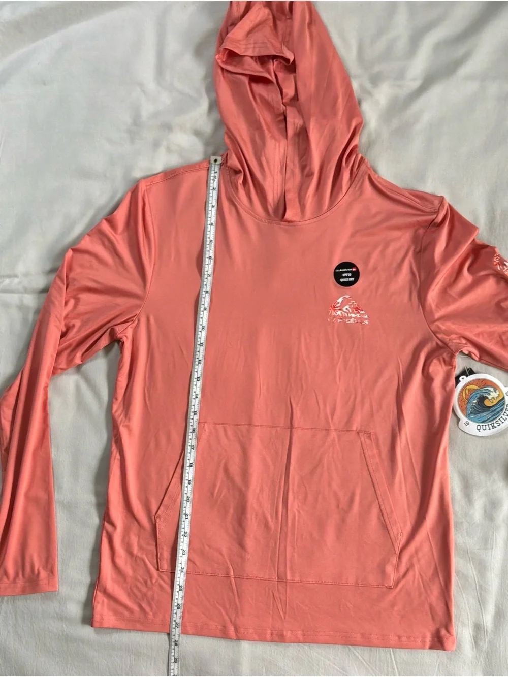 NWT Quiksilver Men's 2-Piece Surf Set Hoodie & Swim Shorts Size M